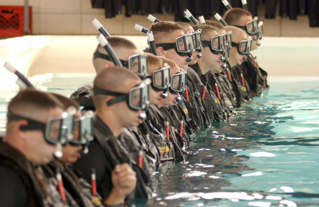 Rescue Swimmer Man In The Arena Navy SEALs