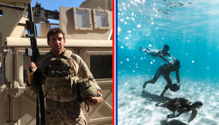 This veteran Navy SEAL just did a 5 mile ruck underwater | Navy SEALs